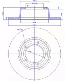 Тормозной диск CAR купить