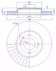Тормозной диск CAR купить