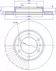 Тормозной диск CAR купить