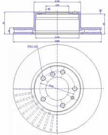 Тормозной диск CAR купить