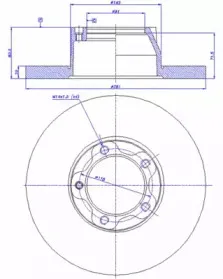 Тормозной диск CAR купить