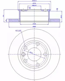 Тормозной диск CAR купить