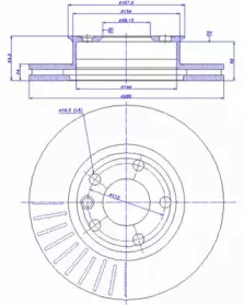 Тормозной диск CAR купить