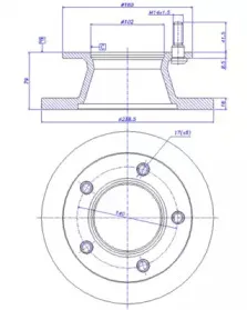 Тормозной диск CAR купить