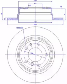 Тормозной диск CAR купить