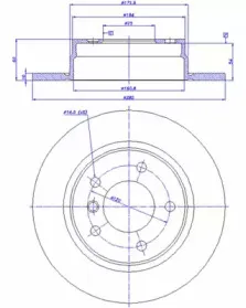 Тормозной диск CAR купить