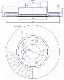 Тормозной диск CAR купить