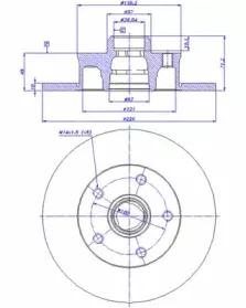 Тормозной диск CAR купить