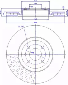 Тормозной диск CAR купить