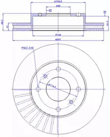 Тормозной диск CAR купить