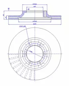 Тормозной диск CAR купить