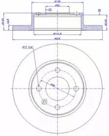 Тормозной диск CAR купить