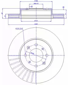 Тормозной диск CAR купить