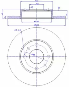 Тормозной диск CAR купить