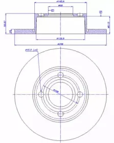 Тормозной диск CAR купить