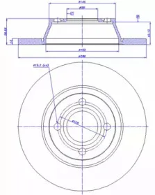 Тормозной диск CAR купить