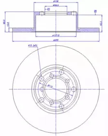 Тормозной диск CAR купить