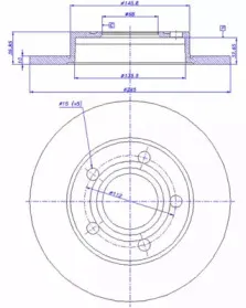 Тормозной диск CAR купить