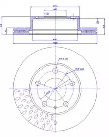 Тормозной диск CAR купить