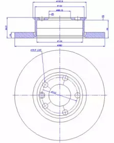 Тормозной диск CAR купить