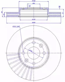 Тормозной диск CAR купить