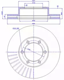 Тормозной диск CAR купить