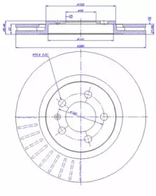 Тормозной диск CAR купить