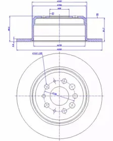 Тормозной диск CAR купить