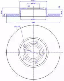 Тормозной диск CAR купить