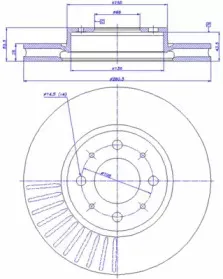 Тормозной диск CAR купить