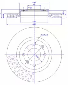 Тормозной диск CAR купить