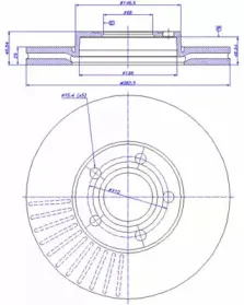 Тормозной диск CAR купить