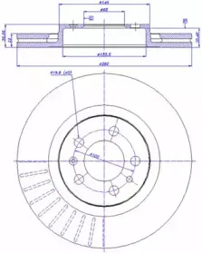 Тормозной диск CAR купить