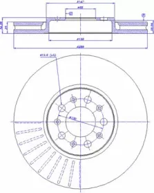Тормозной диск CAR купить