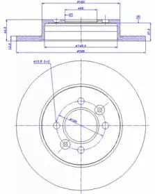 Тормозной диск CAR купить