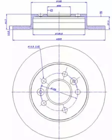 Тормозной диск CAR купить