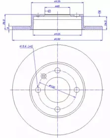 Тормозной диск CAR купить