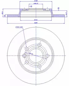 Тормозной диск CAR купить