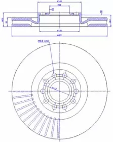 Тормозной диск CAR купить