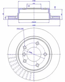 Тормозной диск CAR купить
