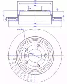 Тормозной диск CAR купить