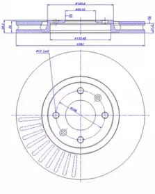 Тормозной диск CAR купить
