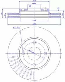 Тормозной диск CAR купить