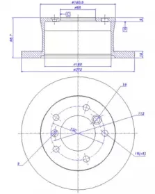 Тормозной диск CAR купить