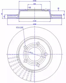 Тормозной диск CAR купить