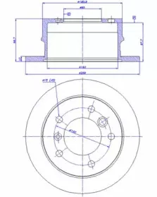 Тормозной диск CAR купить