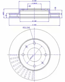 Тормозной диск CAR купить