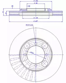 Тормозной диск CAR купить