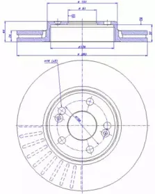 Тормозной диск CAR купить