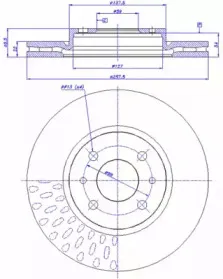 Тормозной диск CAR купить